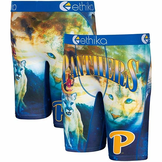 Promo ⭐ Unbranded Youth Ethika Royal/Gold Pitt Panthers Collegiate Spirit Boxer Briefs 🔔 - Image 2