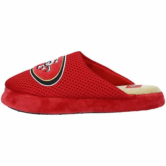Flash Sale ๐ฅ Unbranded Youth FOCO San Francisco 49ers Big Logo Colorblock Mesh Slippers ๐ - Image 3