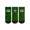 Deals 😉 Unbranded Toddler Rock Em 🧦 Socks Green Bay Packers #1 Fan 3-Pack Crew 🧦 Socks Set 🧨