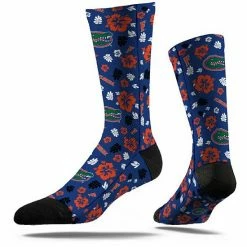 Cheap ⭐ Unbranded Men's Strideline Florida Gators Tropical Crew 🧦 Socks ⭐