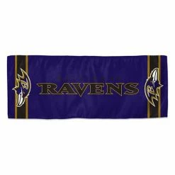 New 😉 Unbranded WinCraft Baltimore Ravens 12" X 30" Double-Sided Cooling Towel 🎁
