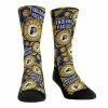 Flash Sale 🔥 Unbranded Men's Rock Em 🧦 Socks Indiana Pacers Sketch Crew 🧦 Socks ❤️
