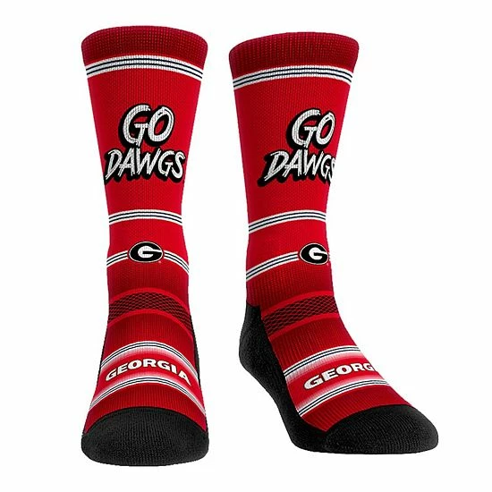Best reviews of 😍 Unbranded Rock Em 🧦 Socks Georgia Bulldogs Team Slogan Crew 🧦 Socks 🥰