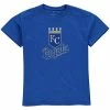 Discount ⌛ Unbranded Kansas City Royals Youth Distressed Logo T-Shirt - Royal Blue 💯