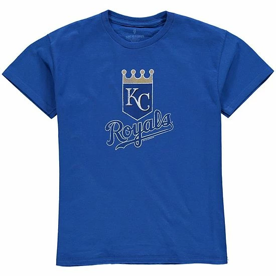 Discount โ Unbranded Kansas City Royals Youth Distressed Logo T-Shirt - Royal Blue ๐ฏ