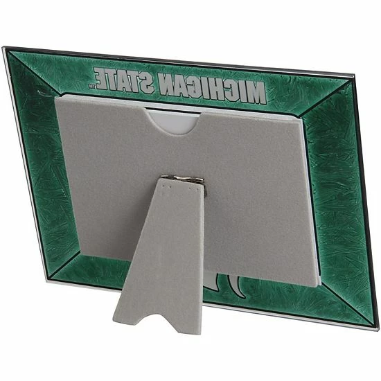 Best Sale ✔️ Unbranded Michigan State Spartans Horizontal Art Glass Frame ⌛ - Image 3