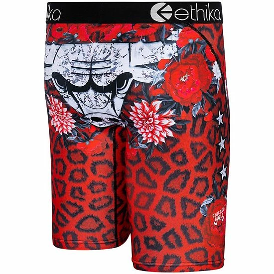 Hot Sale ๐ Unbranded Youth Ethika Chicago Bulls Fashion Bling Collection Boxer Briefs ๐ฅ - Image 4