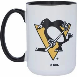 Buy 🛒 Unbranded Pittsburgh Penguins 15oz. Inner Color Mug 👏