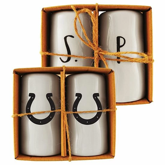 New 🌟 Unbranded Indianapolis Colts Artisan Salt & Pepper Shakers 🔔