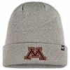 Brand new 🥰 Unbranded Men's '47 Gray Minnesota Golden Gophers Raised Cuffed Knit Hat 🥰