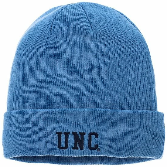 Top 10 🤩 Unbranded Youth Carolina Blue North Carolina Tar 👠 Heels Jacquard Texture Cuffed Knit Hat 🎁 - Image 3