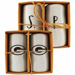 Best Sale 😍 Unbranded Green Bay Packers Artisan Salt & Pepper Shakers 🔥