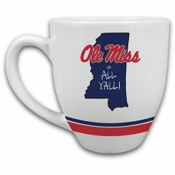Hot Sale ✔️ Unbranded Ole Miss Rebels State 12oz. Mug 😉