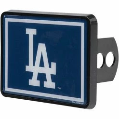 Coupon 🎁 Unbranded WinCraft Los Angeles Dodgers Universal Rectangle Hitch Cover 🎉