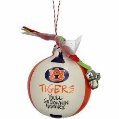 Discount 👏 Unbranded Auburn Tigers Ceramic Team Ball Ornament 😉