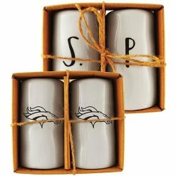 Flash Sale 🔔 Unbranded Denver Broncos Artisan Salt & Pepper Shakers ✨
