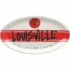 Cheapest 🌟 Unbranded Louisville Cardinals Oval Kitchen Platter 🧨