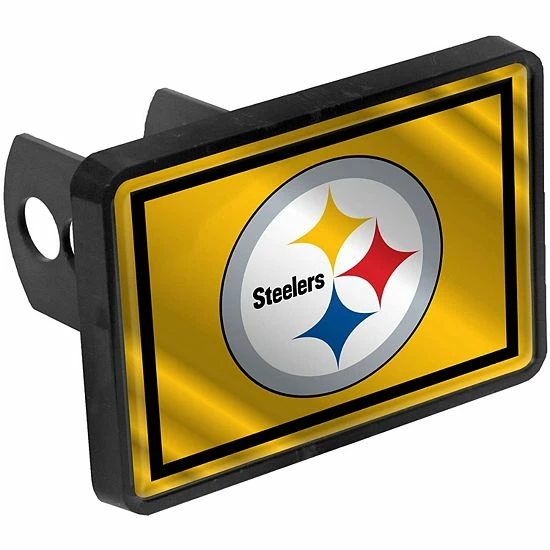 Flash Sale ๐ฏ Unbranded Pittsburgh Steelers Logo Universal Hitch Cover โญ