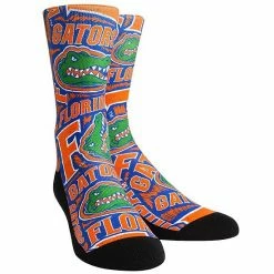 Cheap 💯 Unbranded Men's Rock Em 🧦 Socks Florida Gators Logo Sketch Crew 🧦 Socks ⭐