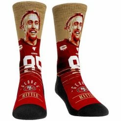 Promo 👍 Unbranded Youth Rock Em 🧦 Socks George Kittle San Francisco 49ers Jumbotron Crew 🧦 Socks 🔥