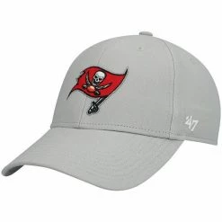 Top 10 ⌛ Unbranded Youth '47 Pewter Tampa Bay Buccaneers Basic Secondary MVP Adjustable Hat 😉