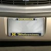 Discount 🥰 Unbranded Michigan Wolverines Chrome License Plate Frame 💯