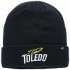 Promo ⭐ Unbranded Men's '47 Navy Toledo Rockets Raised Cuffed Knit Hat 🌟