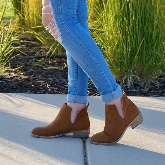 Top 10 🤩 Unbranded Journee Collection Rimi 👩 Women's Ankle 🥾 Boots Blue 🔥 - Image 2