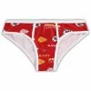 Outlet ⭐ Unbranded 👩 Women's Concepts Sport Red Kansas City Chiefs Breakthrough Allover Print Knit Panties 👏