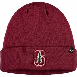 Wholesale ✔️ Unbranded Men's '47 Cardinal Stanford Cardinal Raised Cuffed Knit Hat ✨