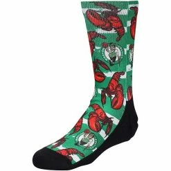 New 🥰 Unbranded Youth Rock Em 🧦 Socks Boston Celtics Lobster Crew 🧦 Socks 👏
