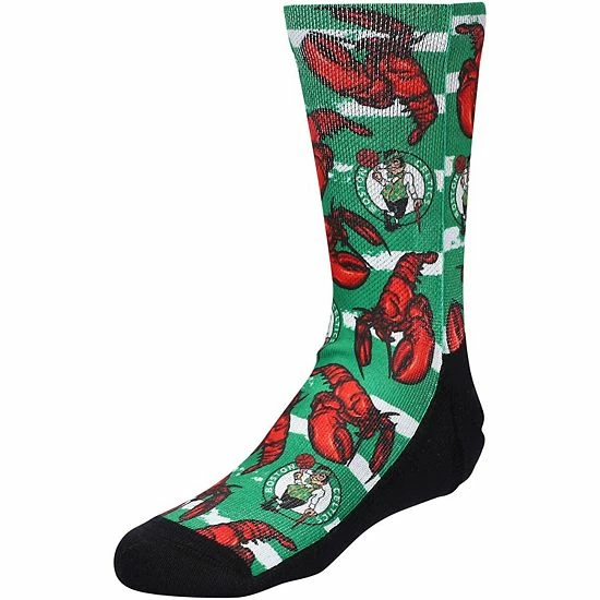 New 🥰 Unbranded Youth Rock Em 🧦 Socks Boston Celtics Lobster Crew 🧦 Socks 👏
