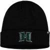 Cheap 🛒 Unbranded Men's '47 Black Hawaii Warriors Raised Cuffed Knit Hat 🥰