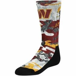 Best deal 🧨 Unbranded Youth Rock Em 🧦 Socks Washington Commanders What The Camo Crew 🧦 Socks 👍