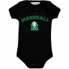 Deals 🤩 Unbranded Infant Black Marshall Thundering Herd Arch & Logo Bodysuit 🔔