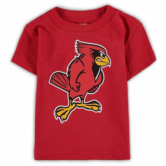 Promo โ๏ธ Unbranded Toddler Red Illinois State Redbirds Big Team Logo T-Shirt ๐