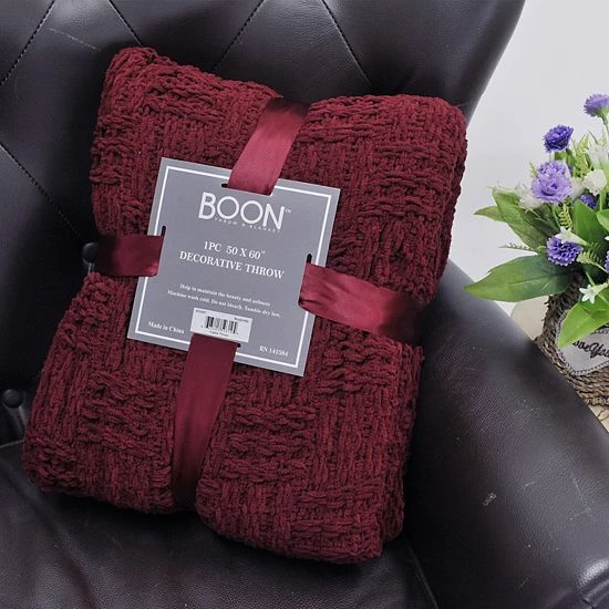 Best reviews of ❤️ Unbranded Cable Knitted Throw Antique White ⌛ - Image 3