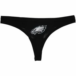 Best deal 😍 Unbranded 👩 Women's Concepts Sport Black Philadelphia Eagles Solid Logo Thong 😉