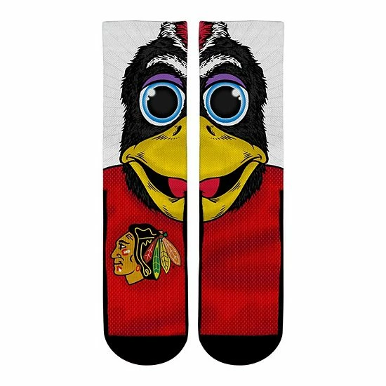 Best reviews of 🥰 Unbranded Youth Rock Em 🧦 Socks Chicago Blackhawks Split Face Mascot Crew 🧦 Socks ❤️