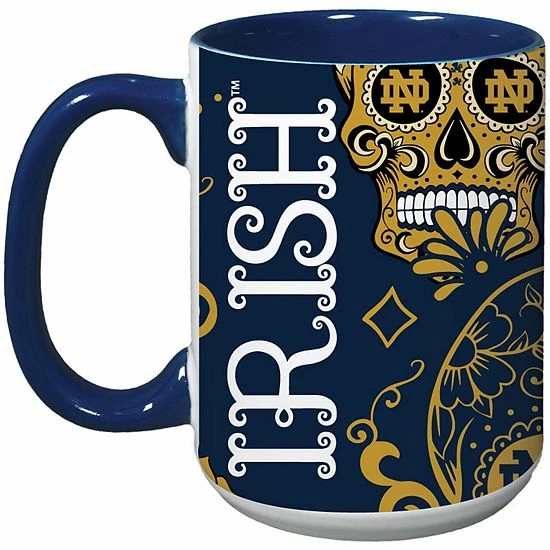 Flash Sale ๐ Unbranded Notre Dame Fighting Irish 15oz. Java Dia De Los Muertos Mug ๐