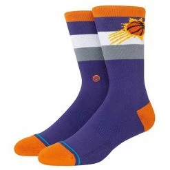 Hot Sale 🎉 Unbranded Stance Phoenix Suns Stripe Crew 🧦 Socks ✔️