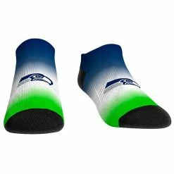 Best Sale 😀 Unbranded 👩 Women's Rock Em 🧦 Socks Seattle Seahawks Dip-Dye Ankle 🧦 Socks 💯