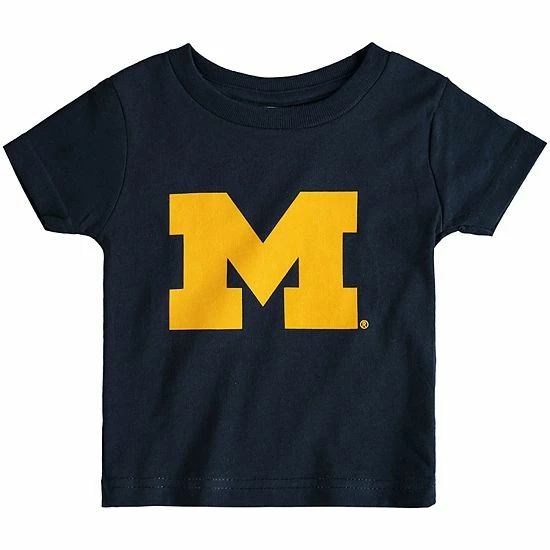 Cheapest ๐ฏ Unbranded Infant Navy Michigan Wolverines Big Logo T-Shirt ๐ฅฐ