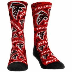 Brand new ✔️ Unbranded Youth Rock Em 🧦 Socks Atlanta Falcons Team Logo Sketch Crew 🧦 Socks 🔔