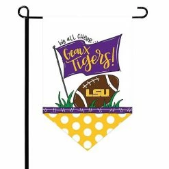 Discount 💯 Unbranded LSU Tigers Pointed Garden Flag 🎉