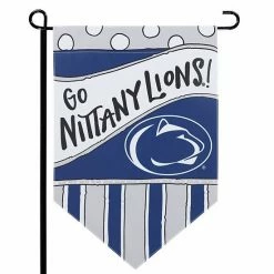 Discount 🥰 Unbranded Penn State Nittany Lions 12'' X 18'' Dots & Stripes Double-Sided Flag ⌛