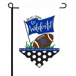 Deals ⌛ Unbranded Kentucky Wildcats Pointed Garden Flag 🧨