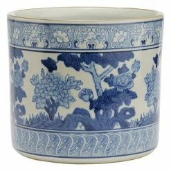 Budget ⌛ Unbranded Plante Hand-Painted Garden Scene Vase 🎁