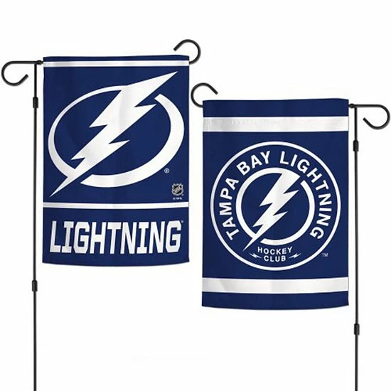 Budget ๐ Unbranded WinCraft Tampa Bay Lightning 12" X 18" Double-Sided Garden Flag ๐