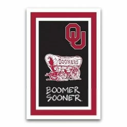 Promo ⌛ Unbranded Oklahoma Sooners Team Logo Garden Flag 🔥